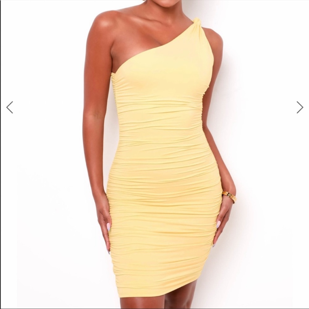 MyOutfitOnline shoulder mini dress